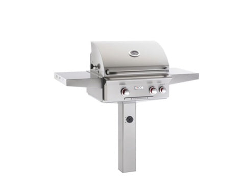 American Outdoor Grill T-Series 24inch Natural Gas Grill On In-Ground Post [24NGT-00SP]