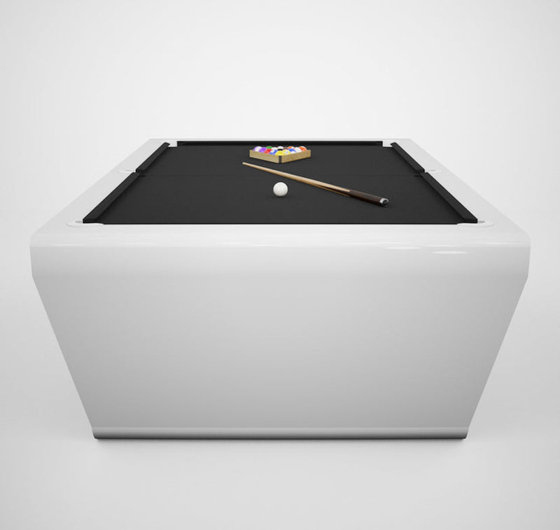 White Billiards Sofia Modern Slate Pool Table- [HE417]