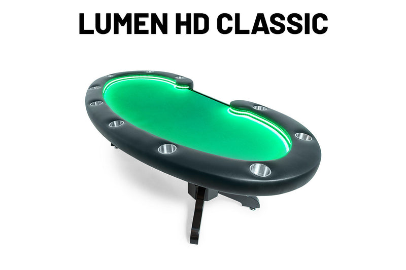 BBO LUMEN HD POKER TABLE - [2BBO-LUM]