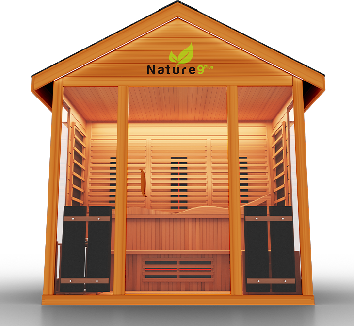 Medical Breakthrough Nature 9 Plus - Hybrid Outdoor Medical Sauna - [N9PS]