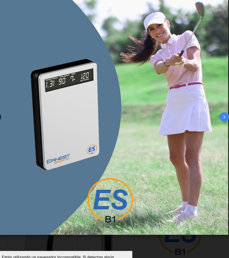 Ernest Sports ESB1 Portable Launch Monitor [864752000059]