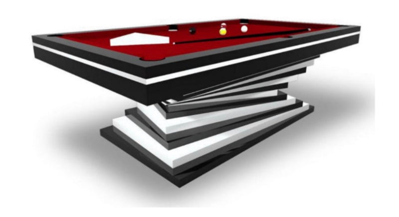 White Billiards Neavio Modern Slate Pool Table- [HE07]