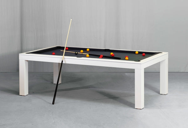 White Billiards Alpha Modern Slate Pool Table [AM7]