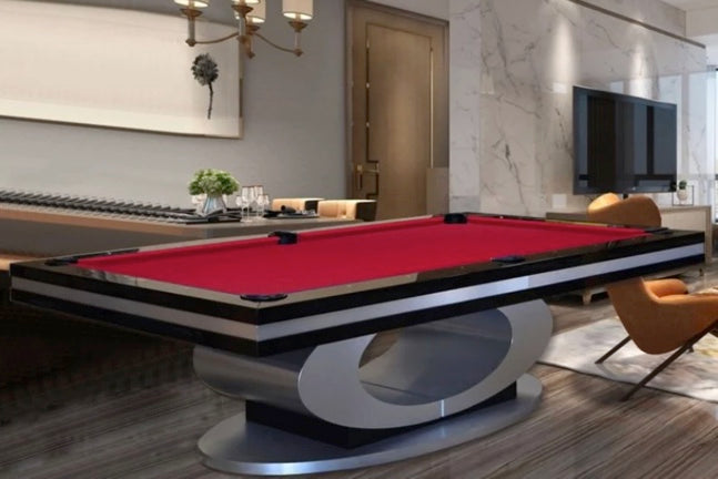 White Billiards Sierra Modern Slate Pool Table [HE37]
