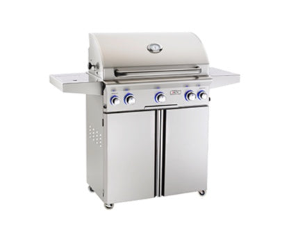 American Outdoor Grill L-Series 30-Inch Freestanding Propane Gas Grill W/ Rotisserie & Single Side Burner [30PCL]
