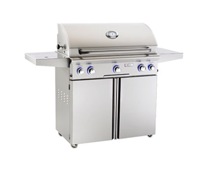 American Outdoor Grill L-Series 36-Inch Freestanding Propane Gas Grill W/ Rotisserie & Single Side Burner [36PCL]