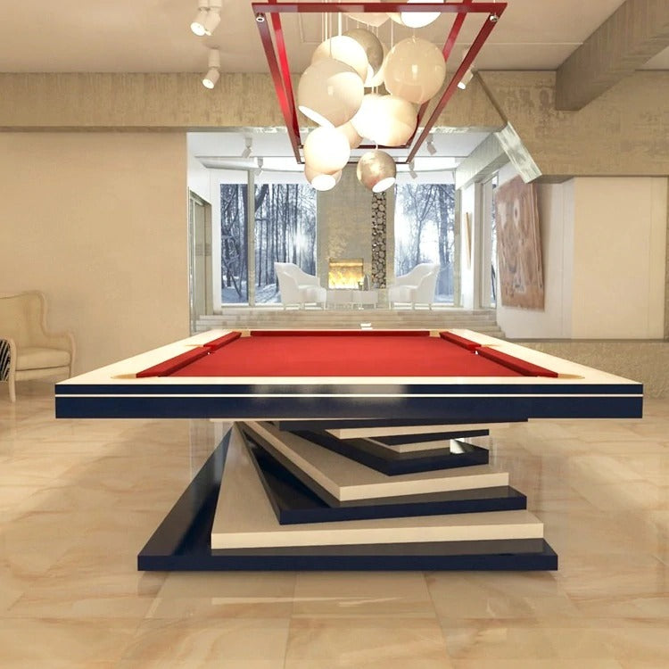 White Billiards Neavio Modern Slate Pool Table- [HE07]