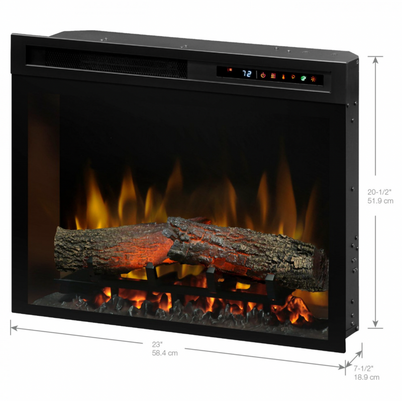 Dimplex Multi-Fire XHD Plug-in Electric Firebox with Realogs