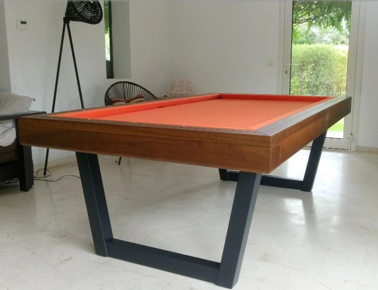 White Billiards Lorren Modern Slate Pool Table- [ND97]