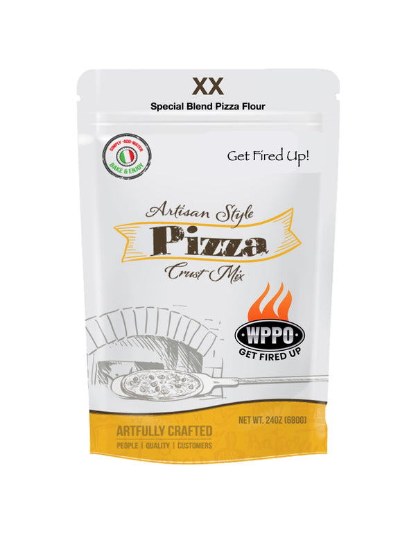 WPPO NEW Artisan Style Pizza Crust Mix - Ready In 20 Min [WKM-XX2]