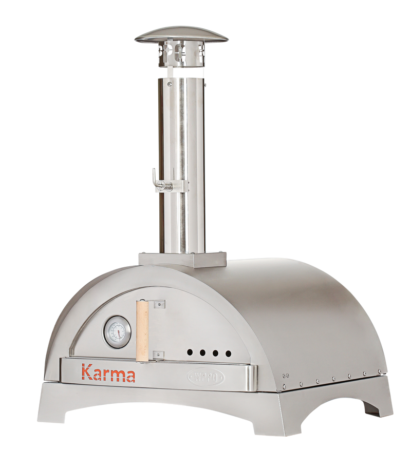 WPPO WOOD FIRED PIZZA OVEN, KARMA 25 - 304SS WITH 201SS BASE - [WKK-01S-304]